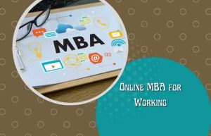 Online MBA for Working